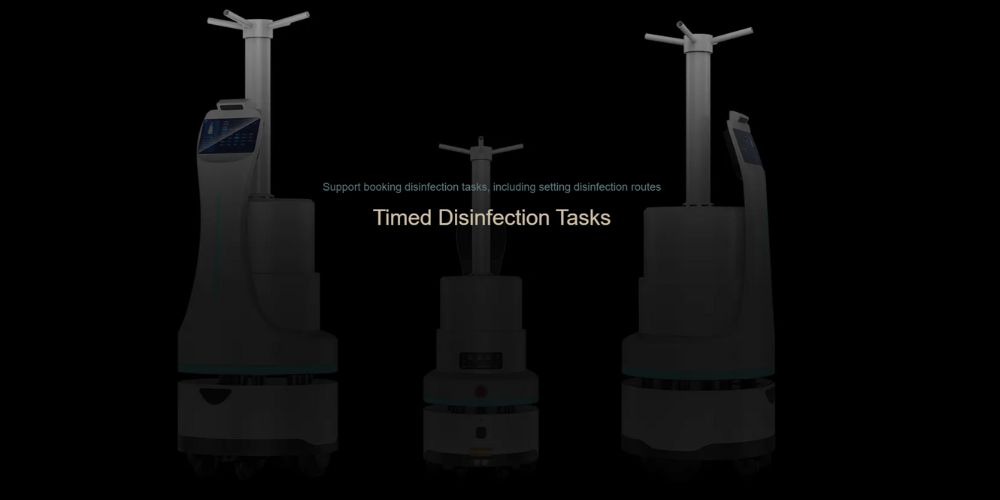 Disinfect Any Vicinity With Automatic Spray Disinfection Robot